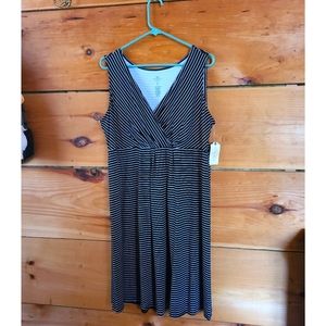 NWT St John's Bay Striped Dress